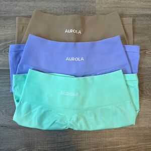 aurora seamless shorts (set of 3)